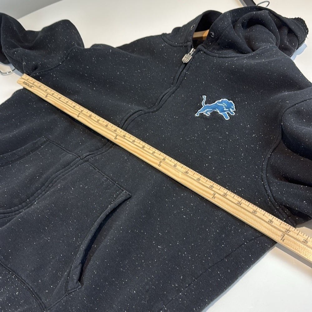 NFL Pro Line Detroit Lions Sweatshirt Jacket Men's Size Extra Large - Picture 5 of 9